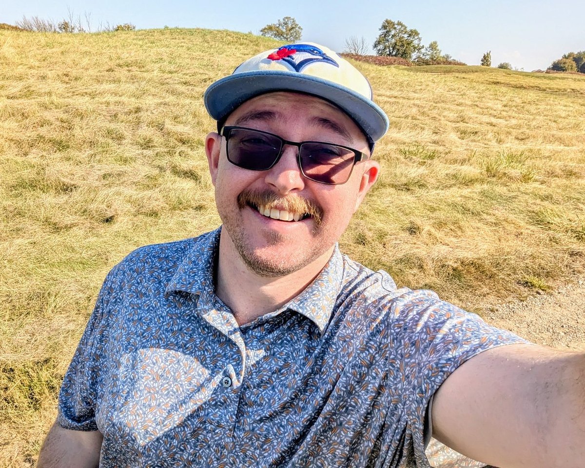 Bob Campbell on a golf course